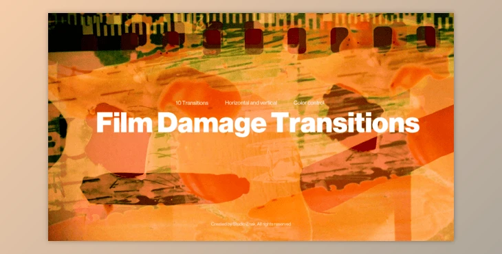 Download Film Damage Transitions (Videohive 57131663)