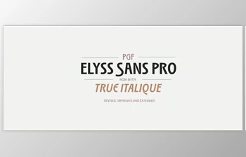 MyFonts - Download PGF Elyss Sans Pro <span class='badge badge-warning'>Font</span> Family