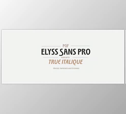 MyFonts - Download PGF Elyss Sans Pro Font Family