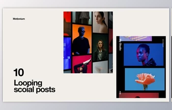 Download Looping Cards For Social <span class='badge badge-warning'>Media</span> Posts (Videohive 57806921) - AE Project