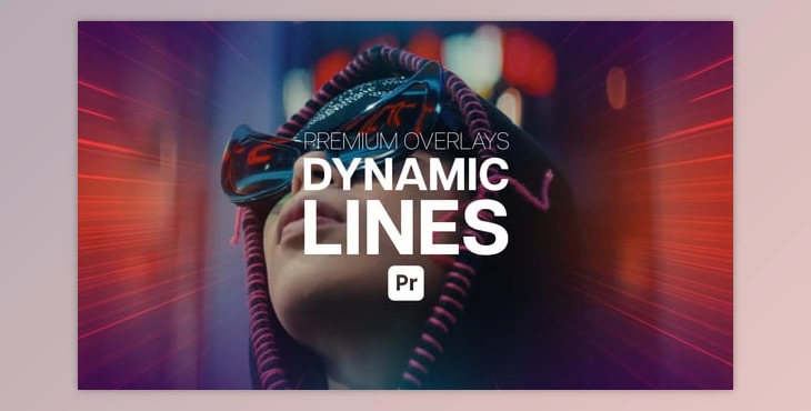 Download Premium Overlays Dynamic Lines for Premiere Pro (Videohive 57866933) - PR Project