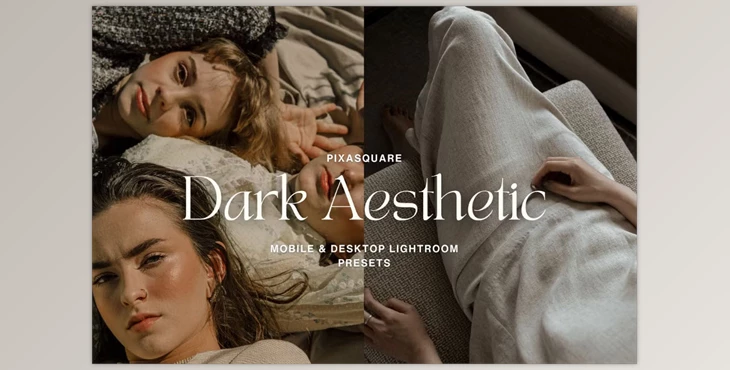 Download Dark Aesthetic Lightroom Presets For Mobile And Desktop (CreativeMarket 291228741)