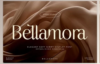 Download Bellamora - Aesthetic <span class='badge badge-warning'>Script</span> Font (CreativeMarket 291372974)