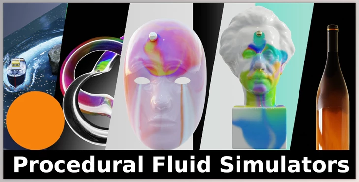 Blender - Download Procedural Fluid Simulators v2.1