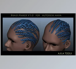 Gumroad - Download Braid Maker V1.0 for Maya