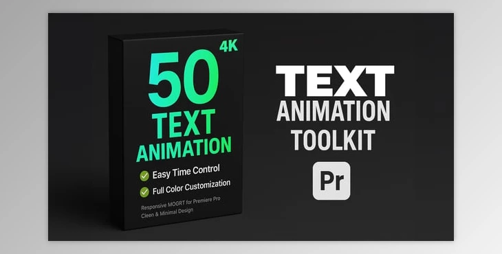 Download Text Animation Pack (Videohive 57863475) - PR Project