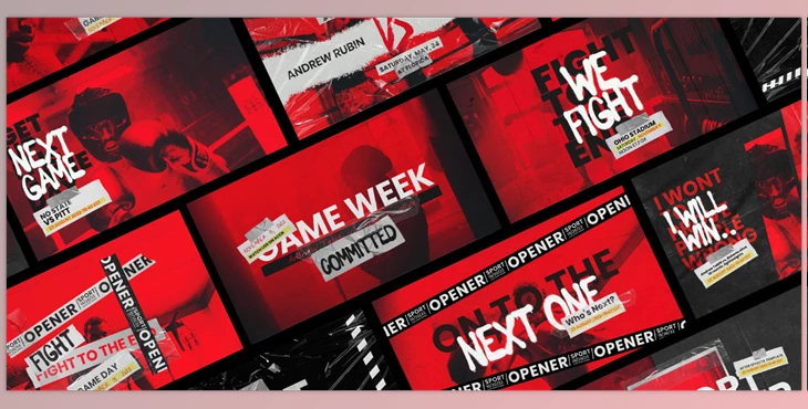 Pixflow - Download Sport Opener Photoshop Template