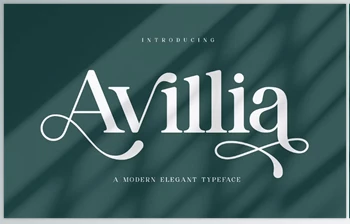 Download Avillia - Elegant <span class='badge badge-warning'>Serif</span> <span class='badge badge-warning'>Font</span> (<span class='badge badge-warning'>CreativeMarket</span> 291426149)