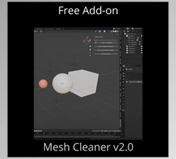 Gumroad - Download DECODED's Mesh Cleaner v2.0 for Blender
