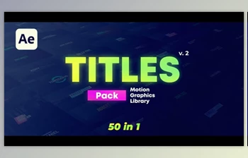 Download 50 Titles <span class='badge badge-warning'>Pack</span> (<span class='badge badge-warning'>Videohive</span> 57922905) - AE Project