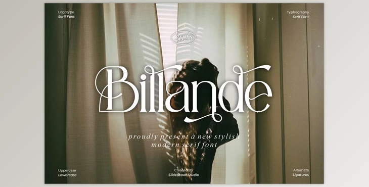 Download Billande Stylish Serif Font (CreativeMarket 291434703)