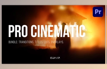 Download <span class='badge badge-warning'>Pro</span> Cinematic Bundle for Premiere <span class='badge badge-warning'>Pro</span> – Transitions, Titles, LUTs, Overlays (Videohive 57978762) - PR Project