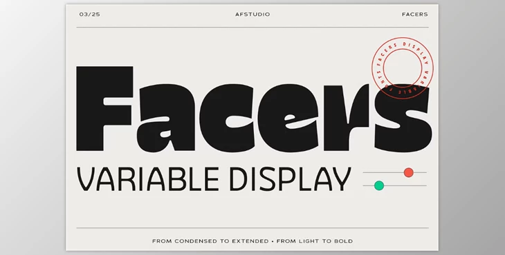 Download Facers Font Family (CreativeMarket 291444015)