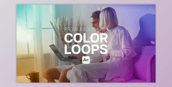 Download Premium Overlays Color Loops (Videohive 57896055) - AE Project