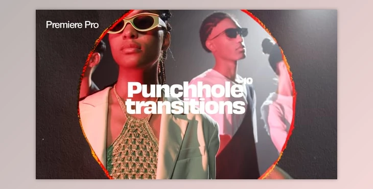 Download Punch Hole Transitions for Premiere Pro (Videohive 57970295) - PR Project