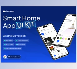 UI8 - Download Domonic - Smart Home App UI Kit