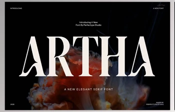 Download Artha Elegant <span class='badge badge-warning'>Serif</span> <span class='badge badge-warning'>Font</span> (<span class='badge badge-warning'>CreativeMarket</span> 291448220)