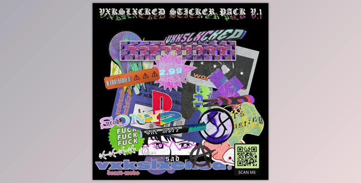 Gumroad - Download VXKSLXCKED STICKER PACK V.1