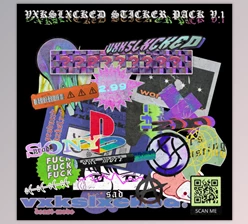 Gumroad - Download VXKSLXCKED STICKER PACK V.1