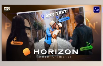 Download Photomotion Horizon - <span class='badge badge-warning'>3D</span> Photo Animator (Videohive 58089188) - AE Project