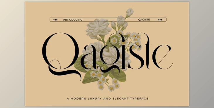 Download Qagiste Elegant Ligature Serif (Creative Market 291463732)