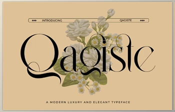 Download Qagiste <span class='badge badge-warning'>Elegant</span> Ligature Serif (Creative Market 291463732)