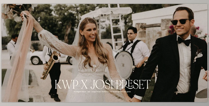 Kreativ Wedding - Download X JOSI Presets