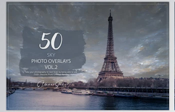 Artstation - Download 50 <span class='badge badge-warning'>Sky</span> Photo Overlays - Vol. 2