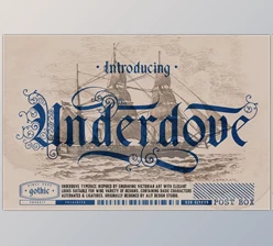 Download Underdove Typeface (Creative Market 291430634)