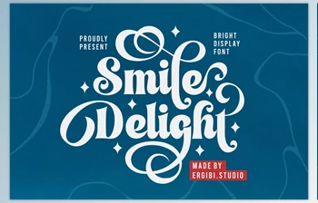 Download Smile Delight Font (<span class='badge badge-warning'>Creativemarket</span> 291353455)