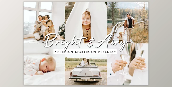 Cityturtles - Download BRIGHT & AIRY Clean Natural Portrait Lightroom Presets