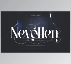 Download Nevollen - Modern Serif Font (Creative Market 291468671)