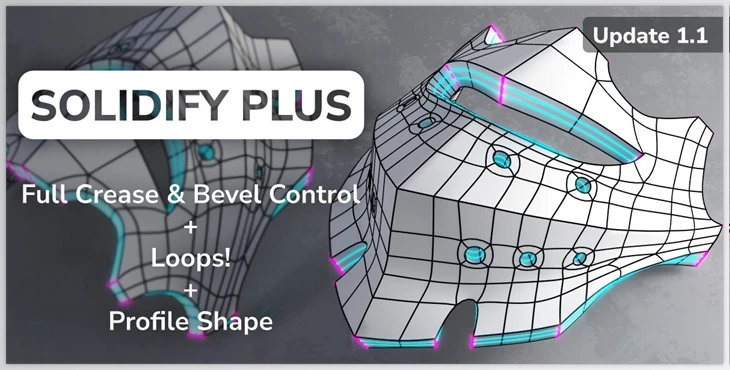 Blender - Download Solidify Plus v1.1