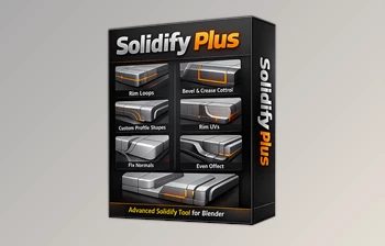 <span class='badge badge-warning'>Blender</span> - Download Solidify Plus v1.4