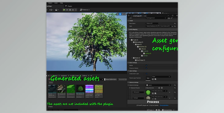 Artstation - Download IGToolsPP: Speedtree to Pivot Painter v2.0 UE5 Plugin
