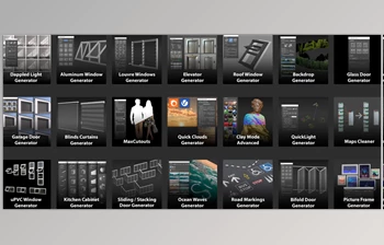 ArchViz Tools - Download Generators <span class='badge badge-warning'>Collection</span> for 3dsMax