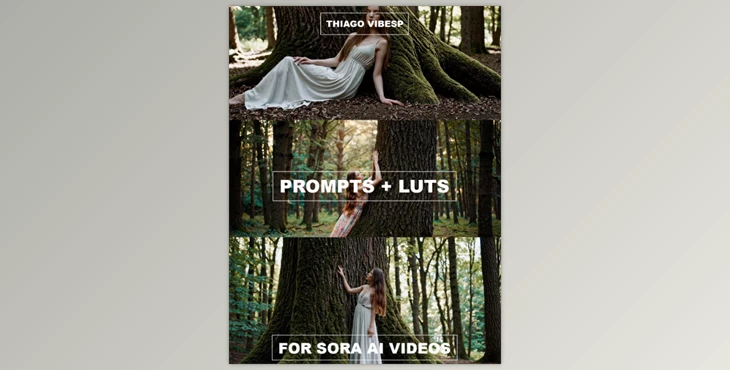ThiagoVibesp - Download OpenAI Sora Videos Prompts & LUTs for Color Grading