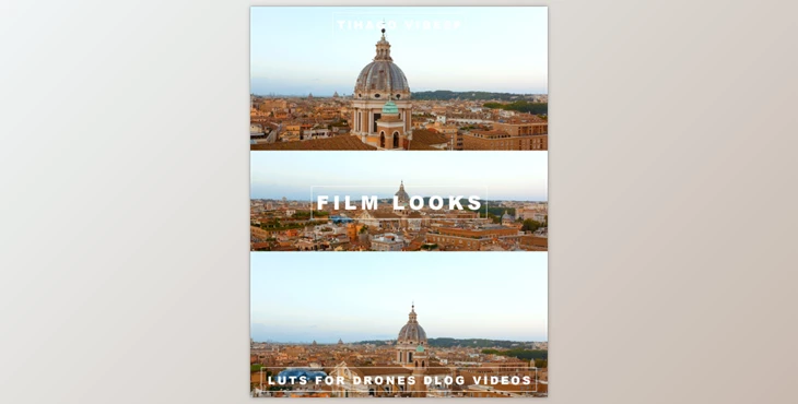 ThiagoVibesp - Download Expert Dlog LUTs for DJI Drones - Enhance Your Aerial Footage with 4 Custom Looks