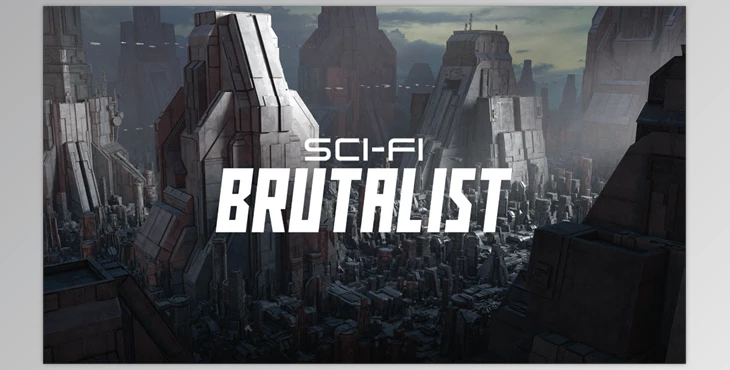 Blender - Download Sci-Fi Brutalist