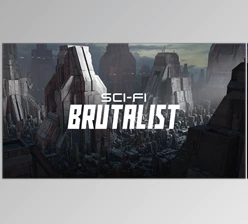 Blender - Download Sci-Fi Brutalist