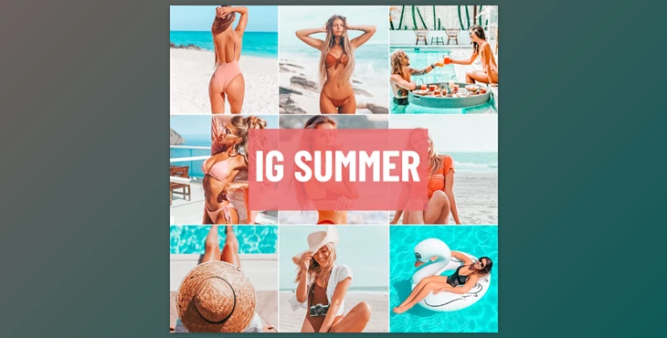 Psd Stack - Download IG Summer Lightroom Presets
