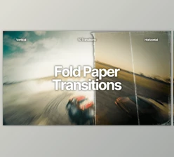 Download Fold Paper Transitions (Videohive 58259208) - AE Project
