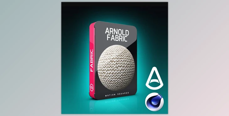 Motion Squared - Download Arnold Fabric Materials for Cinema 4D