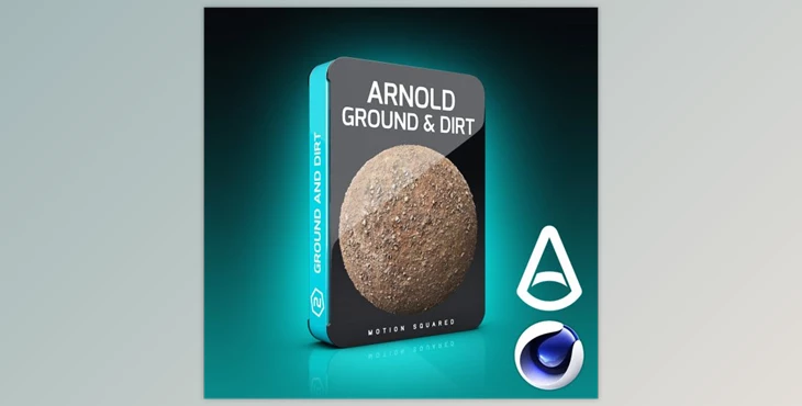 Motion Squared - Download Arnold Ground And Dirt Materials for Cinema 4D