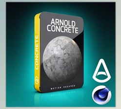 Motion Squared - Download Arnold Concrete Materials for Cinema 4D