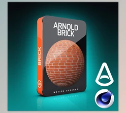 Motion Squared - Download Arnold Brick Materials for Cinema 4D