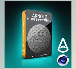Motion Squared - Download Arnold Road and Pavement Materials for Cinema 4D
