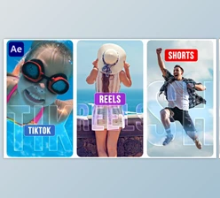 Download Fast Elastic Slides - Instagram Reels, TikTok, Shorts (Videohive 58171194) - AE Project