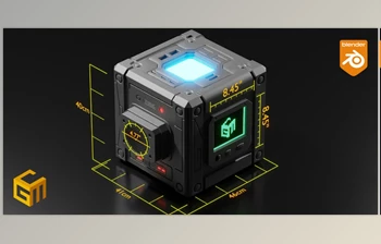 Blender - Download Geomeasure v2.92 - A Powerful <span class='badge badge-warning'>3D</span> Measuring Tool for Blender