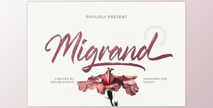 Download Migrand - Handwritten (CreativeMarket 291519844)